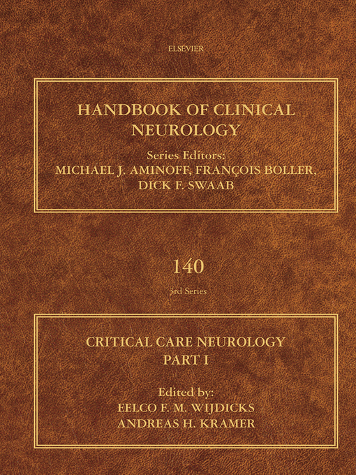 Upplýsingar um Handbook of Clinical Neurology, Volume 140 eftir Eelco F. M. Wijdicks - Biðlisti
